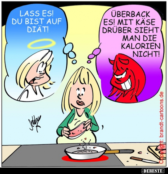 Lass es! Du bist auf Diät!.. - Lustige Bilder | DEBESTE.de