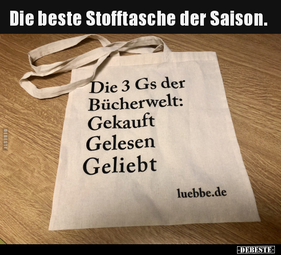 Die beste Stofftasche der Saison... - Lustige Bilder | DEBESTE.de