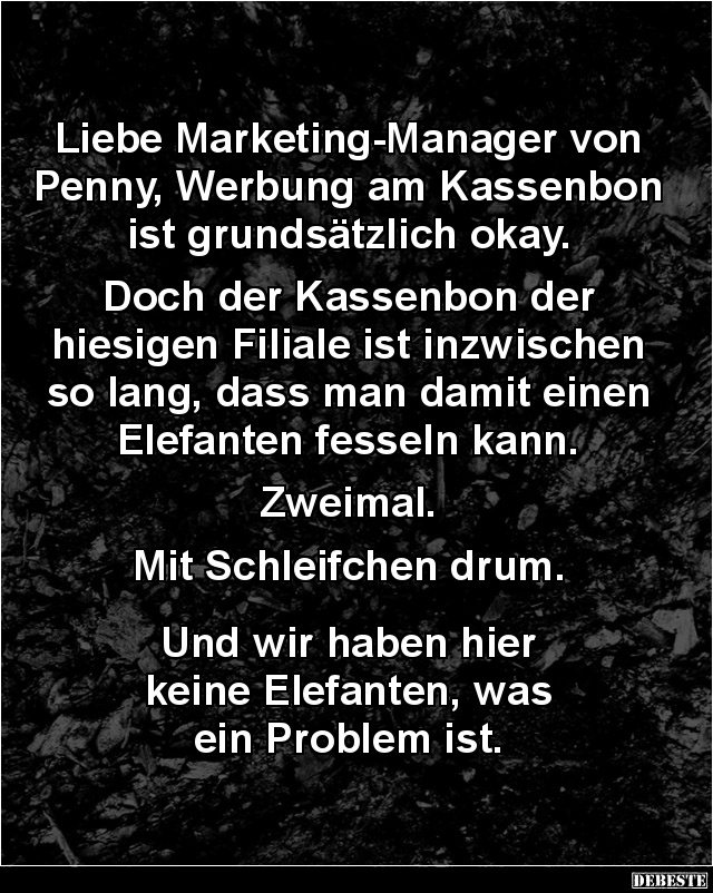 Liebe Marketing-Manager von Penny... - Lustige Bilder | DEBESTE.de