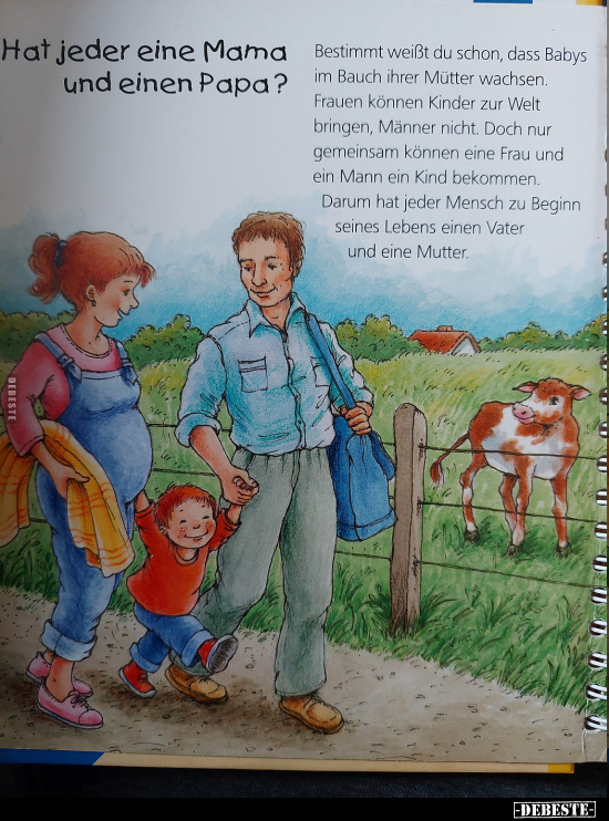 Hat jeder eine Mama und einen Papa?.. - Lustige Bilder | DEBESTE.de