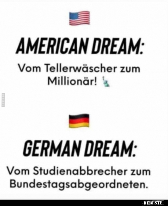 AMERICAN DREAM: Vom Tellerwäscher zum Millionär!.. - Lustige Bilder | DEBESTE.de