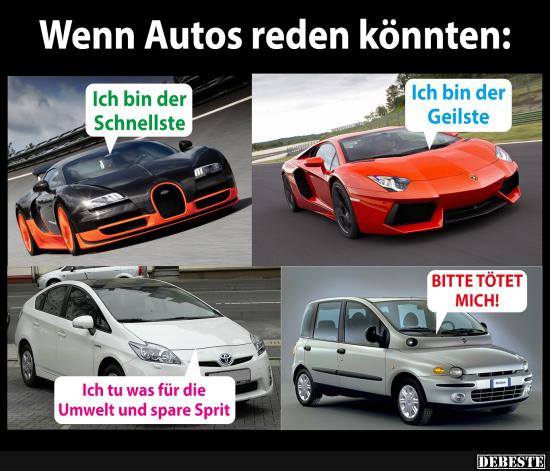 Wenn Autos reden könnten.. - Lustige Bilder | DEBESTE.de