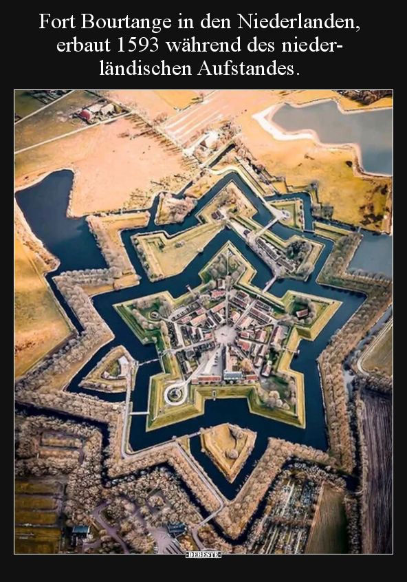 Fort Bourtange in den Niederlanden, erbaut 1593 während des.. - Lustige Bilder | DEBESTE.de