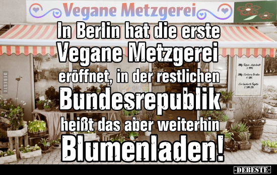 Vegane Metzgerei.. - Lustige Bilder | DEBESTE.de
