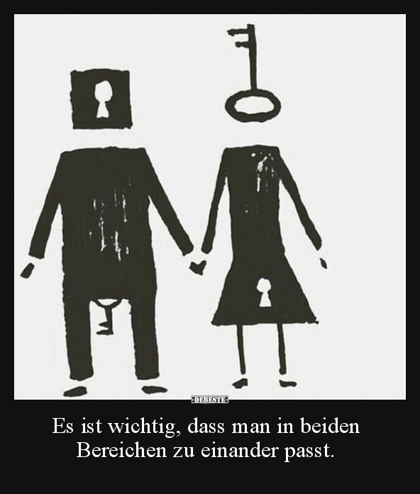 Es ist wichtig, dass man in beiden Bereichen zu einander.. - Lustige Bilder | DEBESTE.de