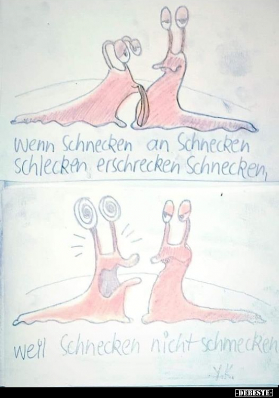 Wenn Schnecken an Schnecken schlecken.. - Lustige Bilder | DEBESTE.de