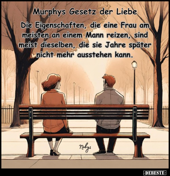 Murphys Gesetz der Liebe.. - Lustige Bilder | DEBESTE.de