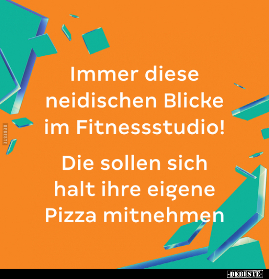 Immer diese neidischen Blicke im Fitnessstudio.. - Lustige Bilder | DEBESTE.de