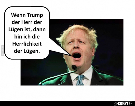 Wenn Trump der Herr der Lügen ist, dann bin ich die.. - Lustige Bilder | DEBESTE.de