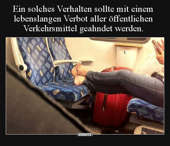 Ein solches Verhalten sollte mit einem lebenslangen Verbot.. - Lustige Bilder | DEBESTE.de