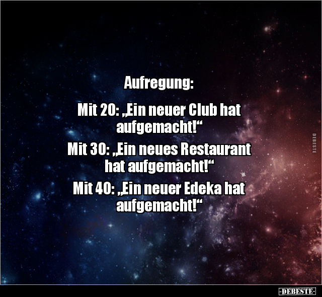 Aufregung: Mit 20: "Ein neuer Club hat aufgemacht!".. - Lustige Bilder | DEBESTE.de