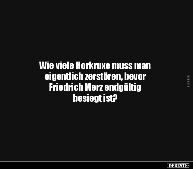 Wie viele Horkruxe muss man eigentlich zerstören, bevor.. - Lustige Bilder | DEBESTE.de