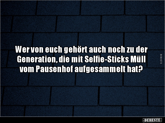 Wer von euch gehört auch noch zu der Generation, die mit.. - Lustige Bilder | DEBESTE.de