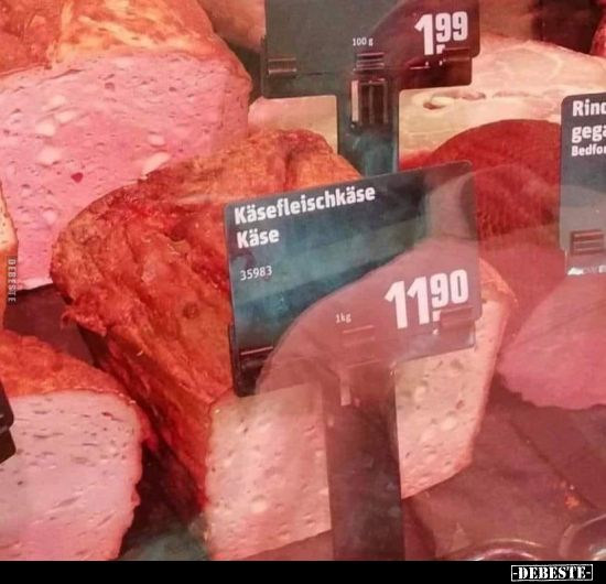 Käsefleischkäse Käse.. - Lustige Bilder | DEBESTE.de