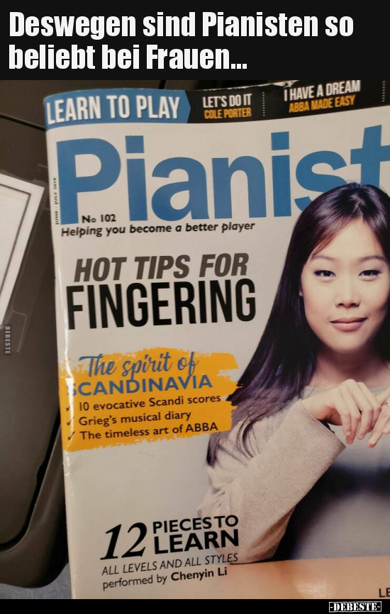 Deswegen sind Pianisten so beliebt bei Frauen... - Lustige Bilder | DEBESTE.de