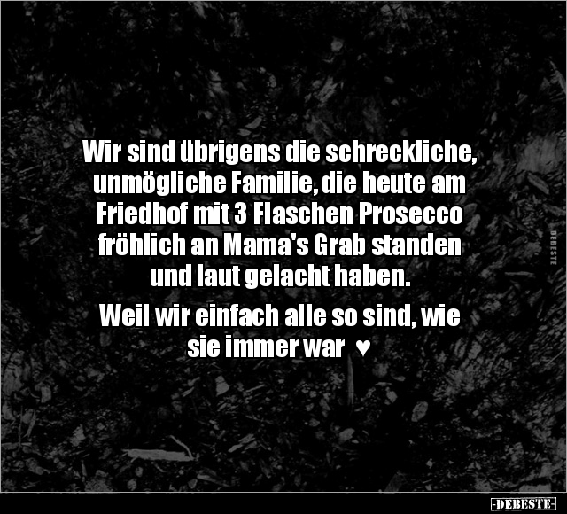 Wir sind übrigens die schreckliche, unmögliche Familie.. - Lustige Bilder | DEBESTE.de