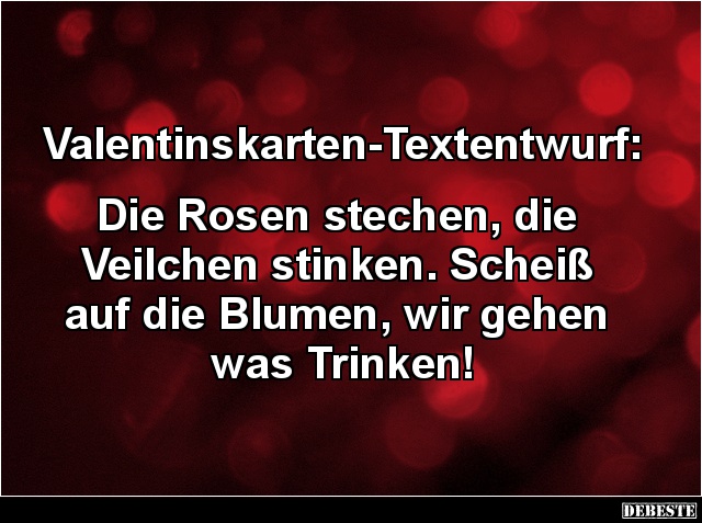 Valentinskarten-Textentwurf.. - Lustige Bilder | DEBESTE.de