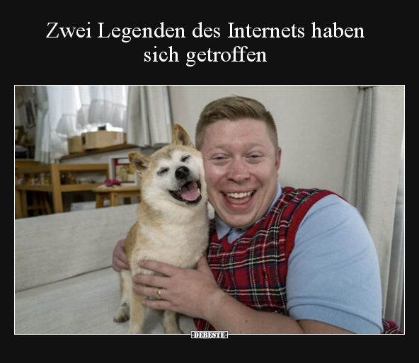 Zwei Legenden des Internets haben sich getroffen.. - Lustige Bilder | DEBESTE.de
