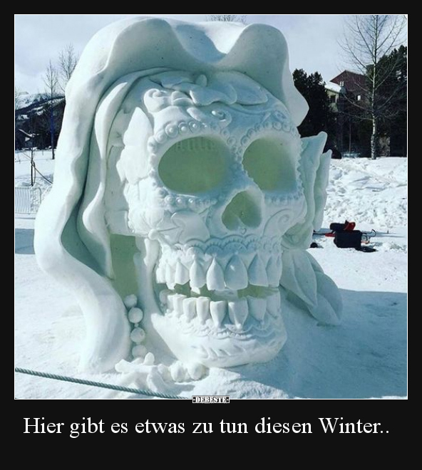 Hier gibt es etwas zu tun diesen Winter.. - Lustige Bilder | DEBESTE.de