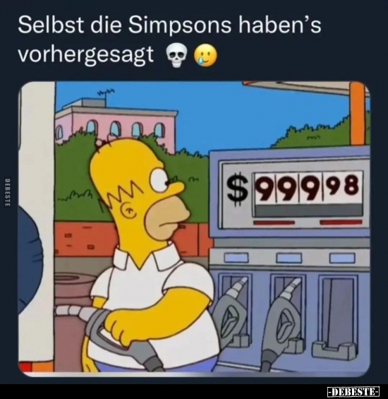 Selbst die Simpsons haben’s vorhergesagt.. - Lustige Bilder | DEBESTE.de