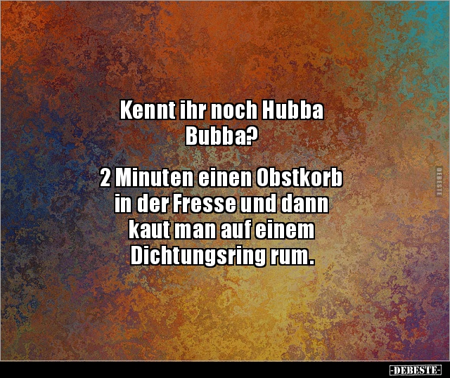 Kennt ihr noch Hubba Bubba?.. - Lustige Bilder | DEBESTE.de