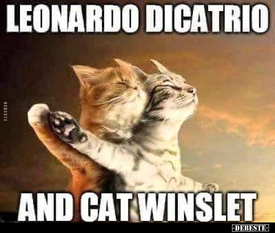 Leonardo DiCatrio und Cat Winslet.. - Lustige Bilder | DEBESTE.de
