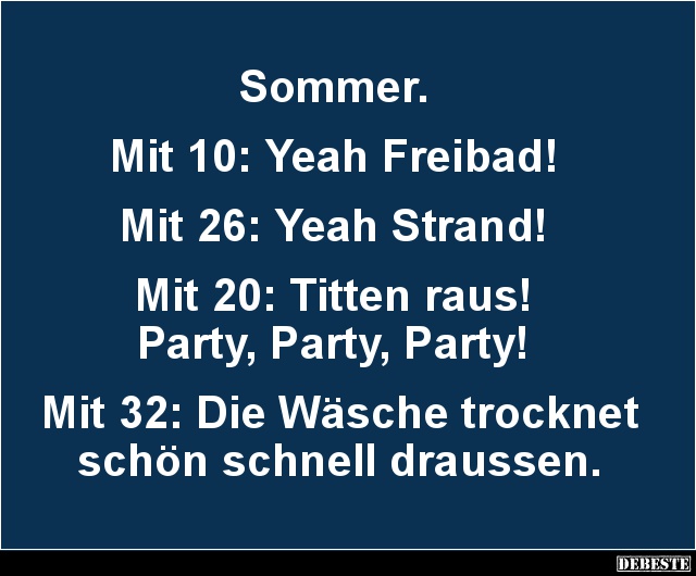 Sommer.. - Lustige Bilder | DEBESTE.de