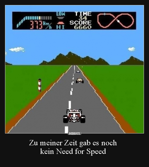 Zu meiner Zeit gab es noch kein Need for Speed.. - Lustige Bilder | DEBESTE.de