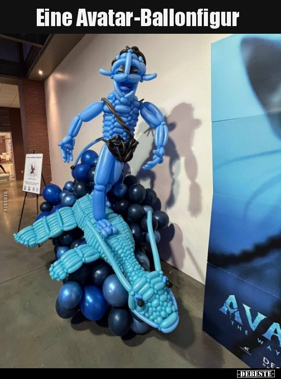 Eine Avatar-Ballonfigur.. - Lustige Bilder | DEBESTE.de