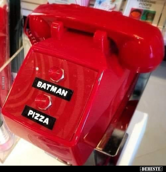 Batman - Pizza.. - Lustige Bilder | DEBESTE.de