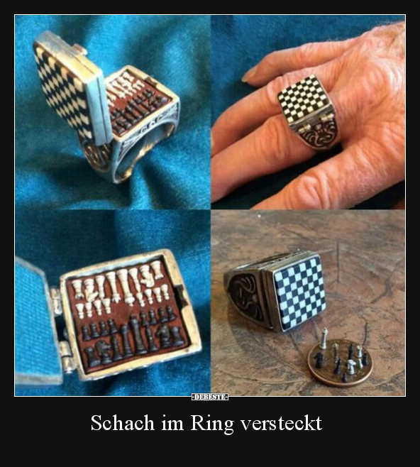 Schach im Ring versteckt.. - Lustige Bilder | DEBESTE.de