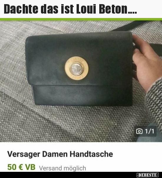 Versager Damen Handtasche... - Lustige Bilder | DEBESTE.de