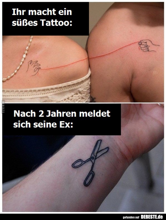 Ihr macht ein süßes Tattoo.. - Lustige Bilder | DEBESTE.de