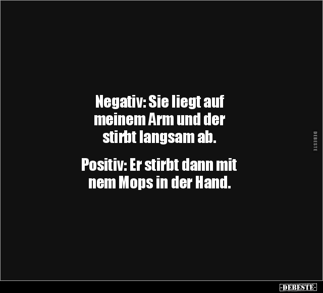 Negativ: Sie liegt auf meinem Arm.. - Lustige Bilder | DEBESTE.de