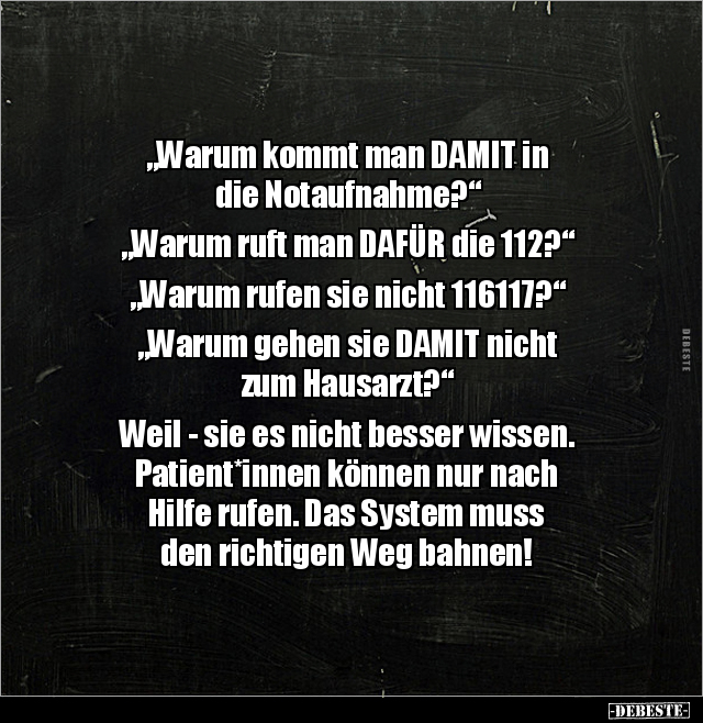 "Warum kommt man DAMIT in die Notaufnahme?".. - Lustige Bilder | DEBESTE.de