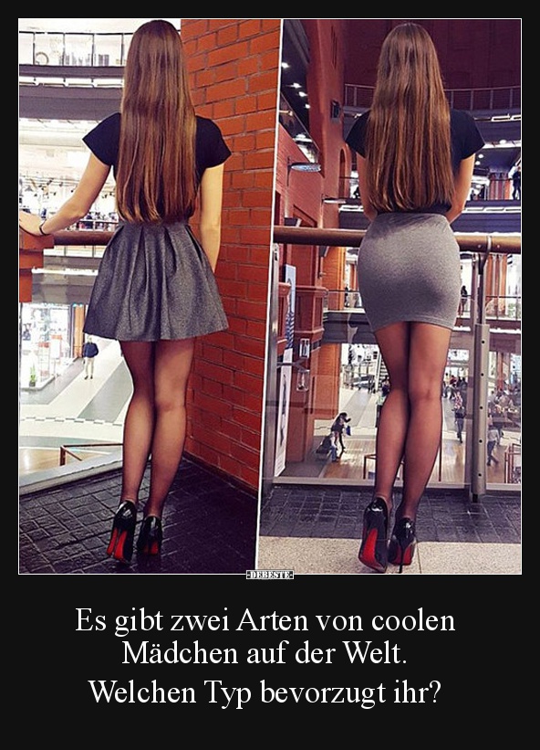 Es gibt zwei Arten von coolen Mädchen auf der Welt.. - Lustige Bilder | DEBESTE.de