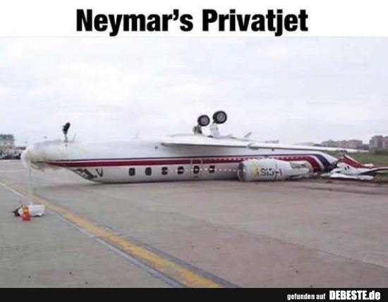 Neymar's Privatjet. - Lustige Bilder | DEBESTE.de
