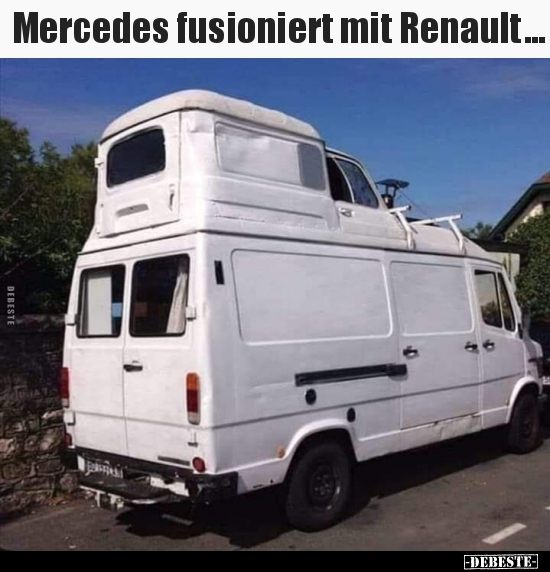 Mercedes fusioniert mit Renault... - Lustige Bilder | DEBESTE.de