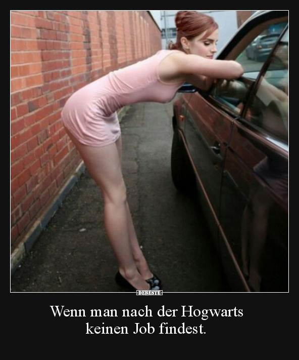 Wenn man nach der Hogwarts keinen Job findest... - Lustige Bilder | DEBESTE.de