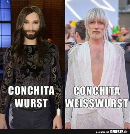 Conchita Wurst / Conchita Weisswurst - Lustige Bilder | DEBESTE.de