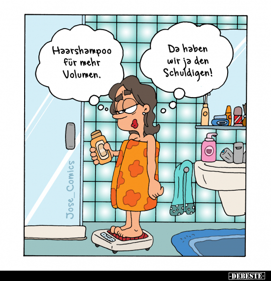 Haarshampoo für mehr Volumen. Da haben wir ja den.. - Lustige Bilder | DEBESTE.de