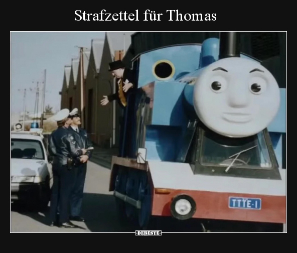 Strafzettel für Thomas.. - Lustige Bilder | DEBESTE.de
