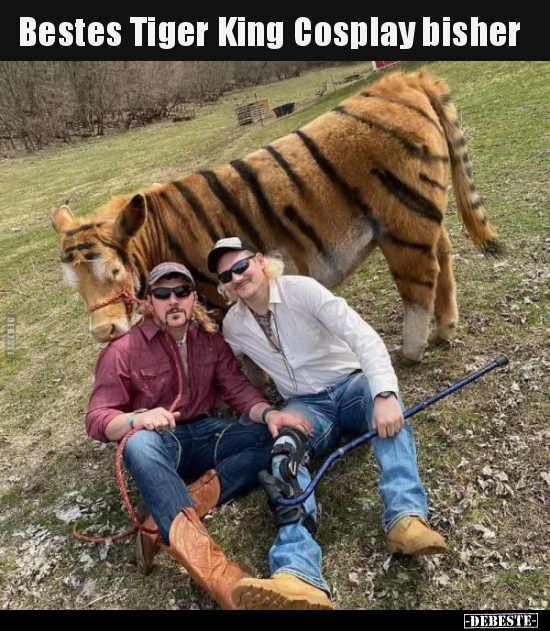 Bestes Tiger King Cosplay Bisher Lustige Bilder Spruche Witze Echt Lustig