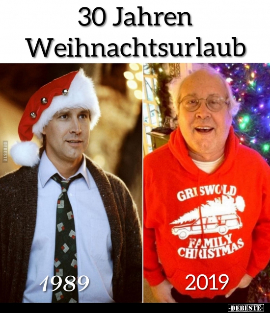 30 Jahren Weihnachtsurlaub.. - Lustige Bilder | DEBESTE.de
