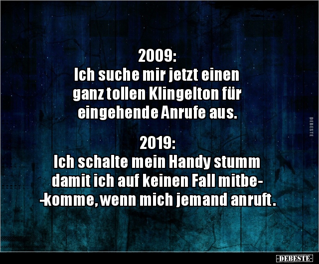 2009: Ich suche mir jetzt einen ganz tollen Klingelton.. - Lustige Bilder | DEBESTE.de
