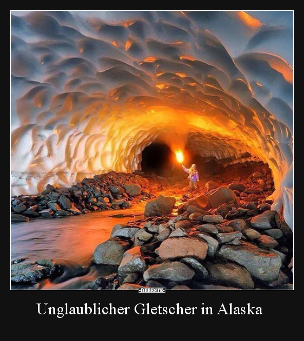 Unglaublicher Gletscher in Alaska.. - Lustige Bilder | DEBESTE.de