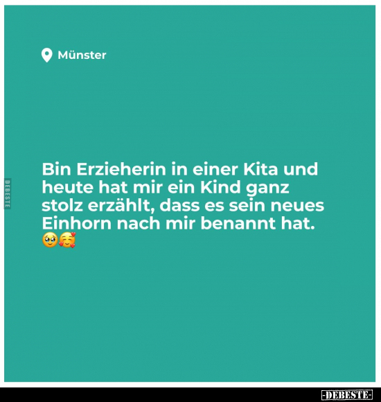 Bin Erzieherin in einer Kita und heute hat mir ein Kind.. - Lustige Bilder | DEBESTE.de