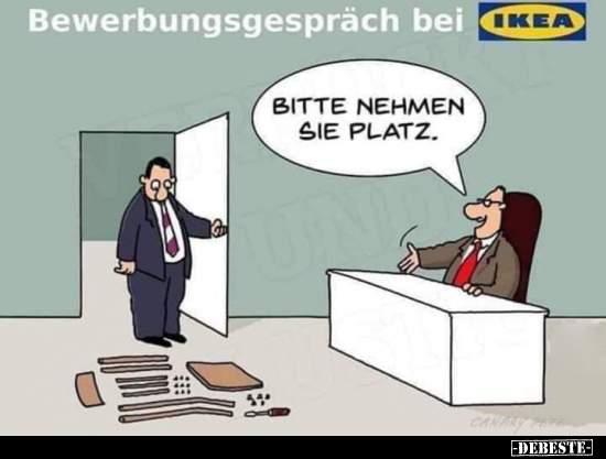 Bewerbungsgespräch bei IKEA.. - Lustige Bilder | DEBESTE.de