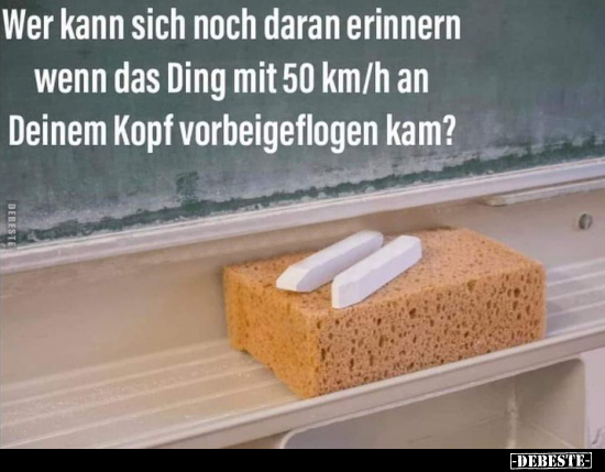 Wer kann sich noch daran erinnern wenn das Ding mit 50 km/h.. - Lustige Bilder | DEBESTE.de