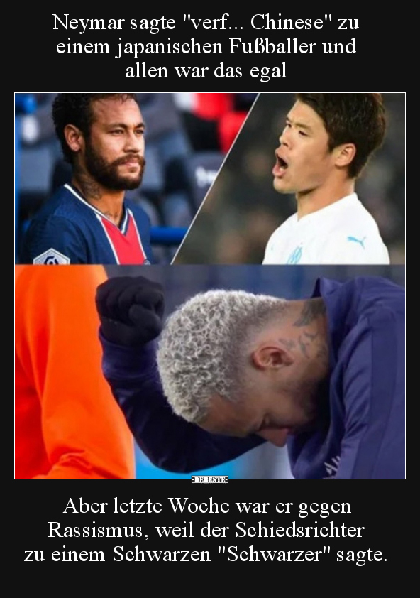 Neymar sagte "verf... Chinese" zu einem japanischen.. - Lustige Bilder | DEBESTE.de